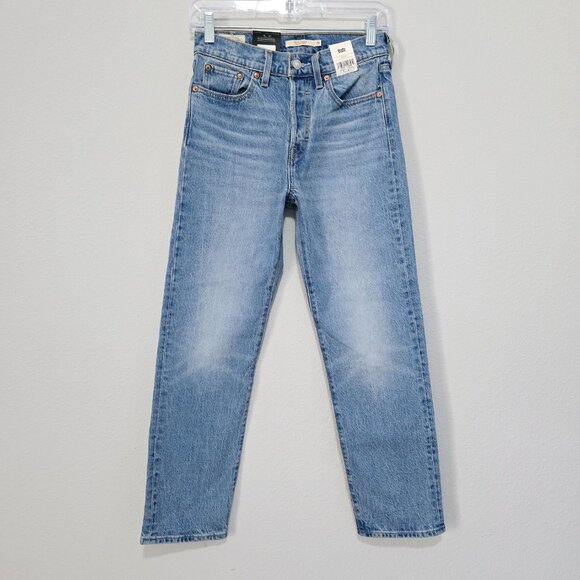 NWT Levi's Premium Wedgie High Rise Straight Jeans 90s Size 26